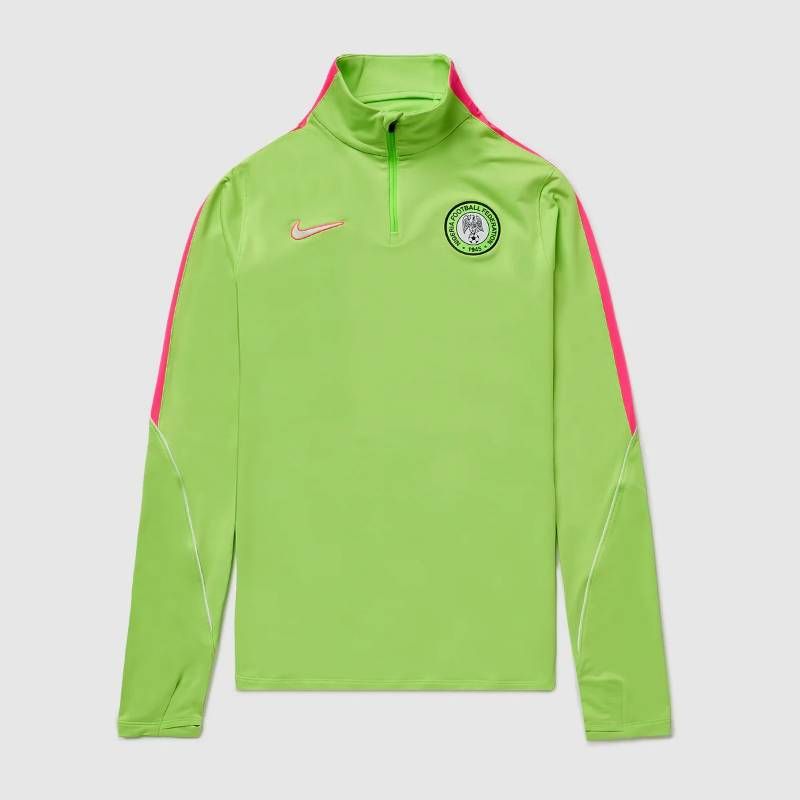 【送料無料・匿名配送】NIKE ナイキ ナイジェリア代表 2026 公式 Dri-FIT Strike ドリルトップ 緑ピンク 新品 正規品 15,386円