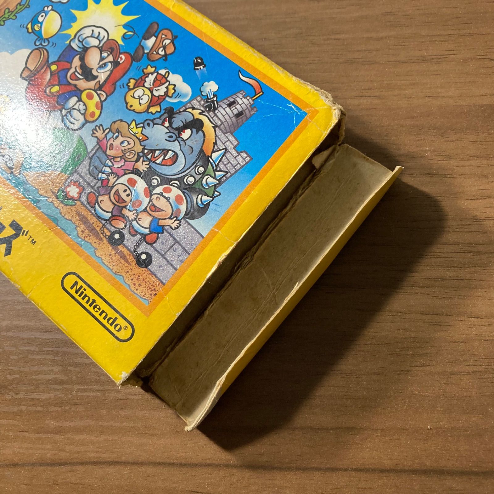箱・説付き】 スーパーマリオブラザーズ ファミコン ソフト 箱付き