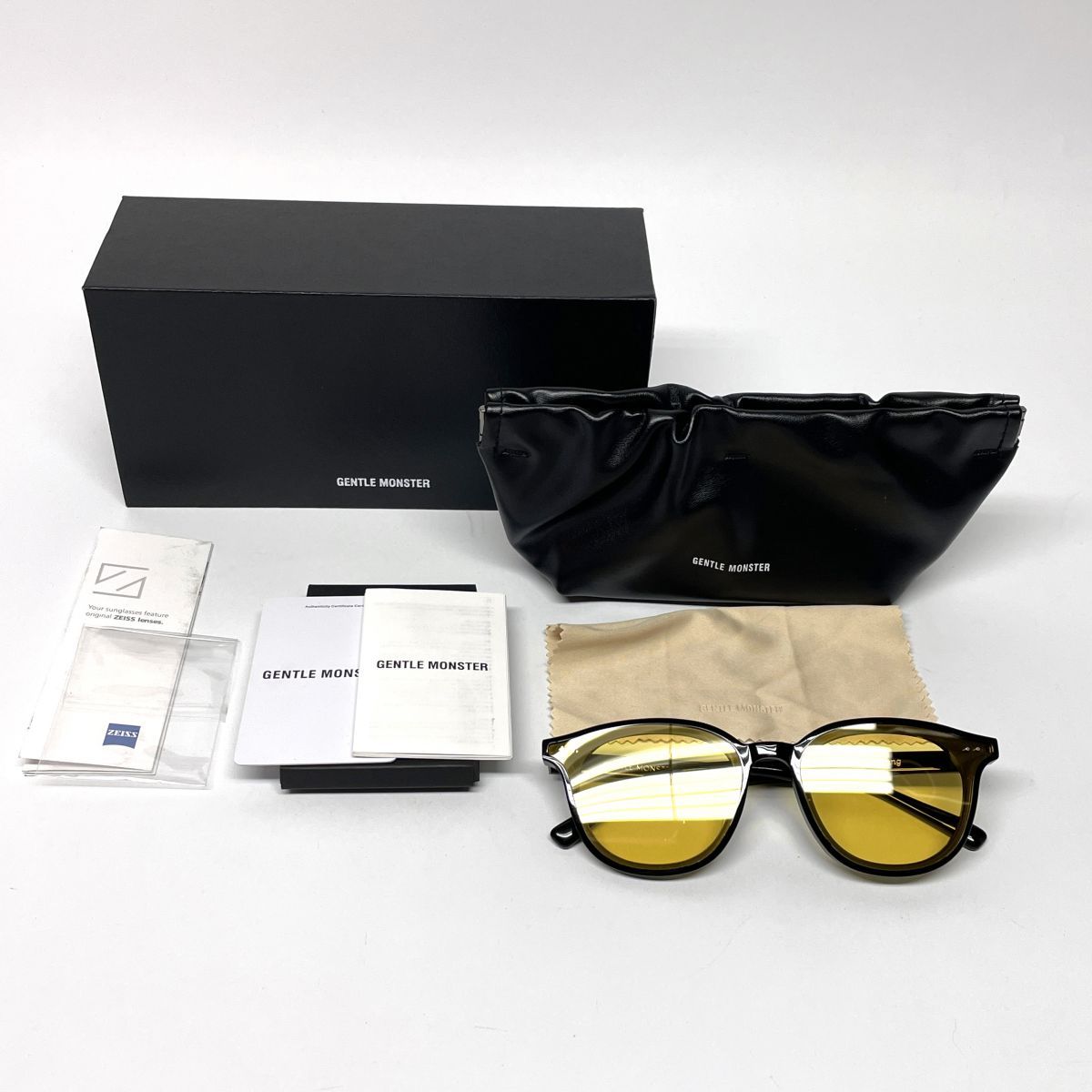 【美品】GENTLE MONSTER FLATBA LANG サングラス GENTLE MONSTER ジェントルモンスター FLATBA LANG SUNGLASSES