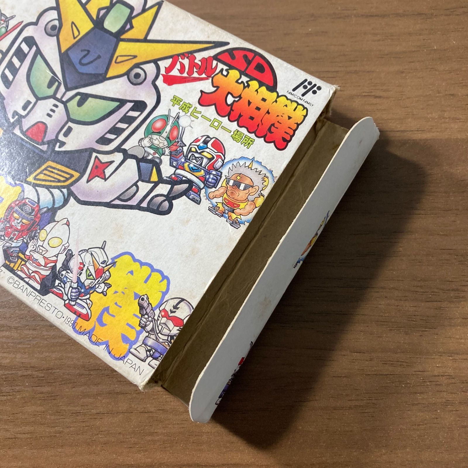 バトル 大相撲 平成ヒーロー場所 ファミコン ソフト 箱付き 2-115