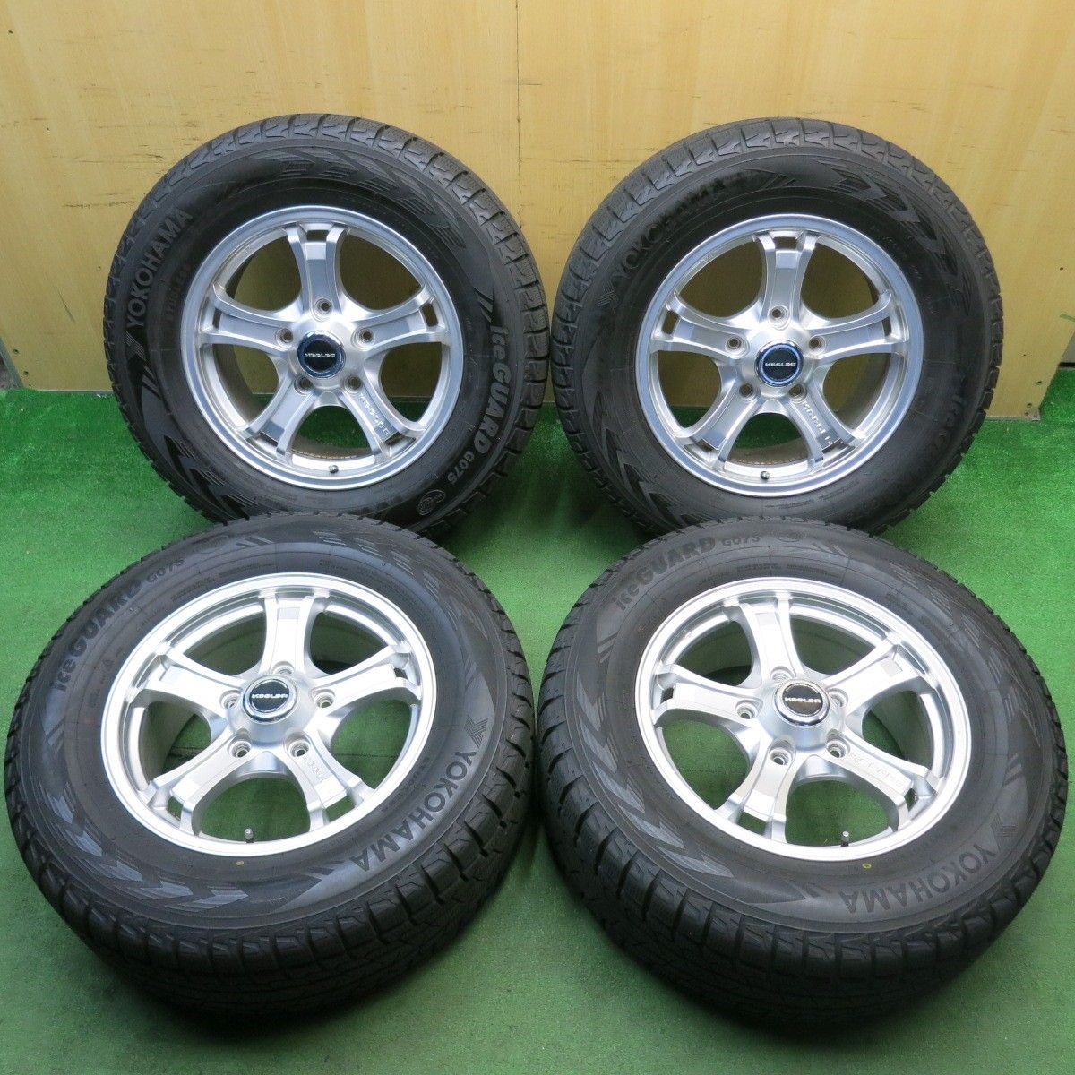 バリ溝！キレイ！9分☆ランクル 等 KEELER FORCE 285/60R18