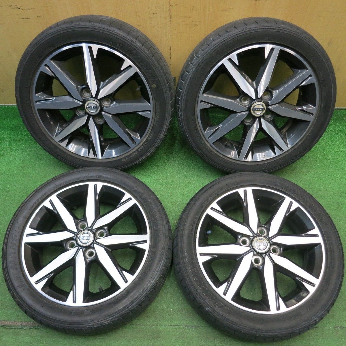 4本価格★日産 デイズ ルークス 純正 165/55R15 ダンロップ LE MANS V ルマン5 15インチ PCD100/4H★6041808HAノ