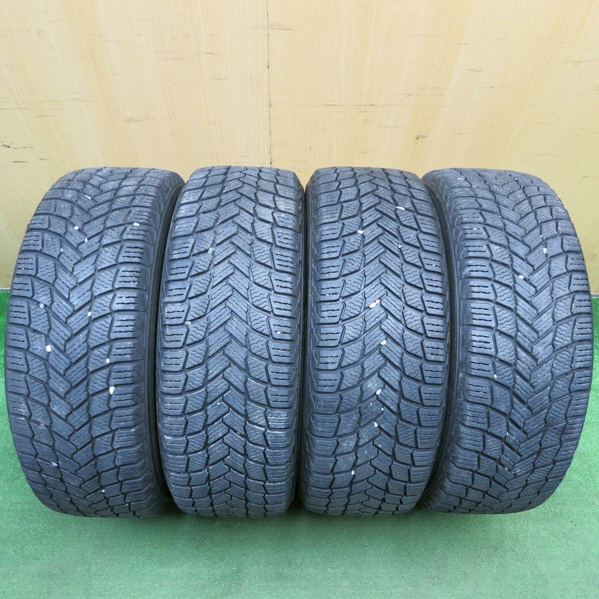 バリ溝！8.5分☆シトロエン C4 純正 205/55R16 スタッドレス