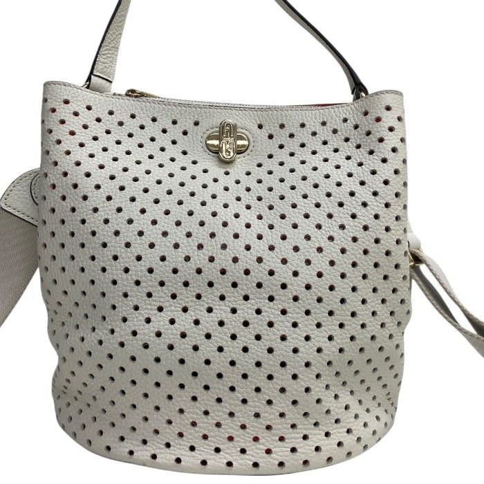 FURLA フルラ/2wayレザーショルダーバッグ/ハンドバッグ/ホワイト/レディース/FB4230 FURLA フルラ/2wayレザーショルダーバッグ/ハンドバッグ/ホワイト