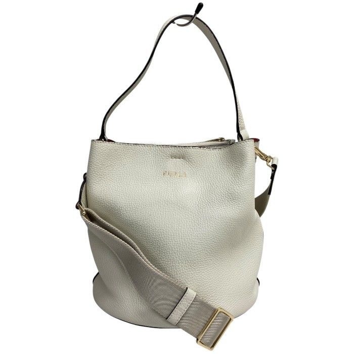 FURLA フルラ/2wayレザーショルダーバッグ/ハンドバッグ/ホワイト/レディース/FB4230 FURLA フルラ/2wayレザーショルダーバッグ/ハンドバッグ/ホワイト