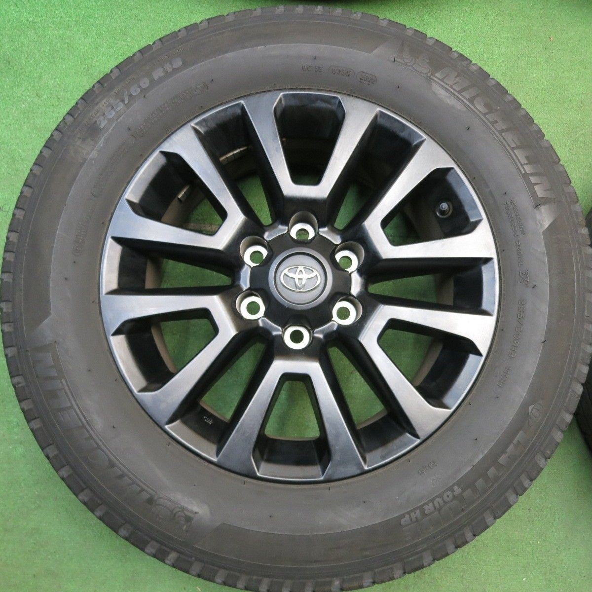 ランクルプラドBエディション純正 4本セット 265/60R18 ほぼ未使用