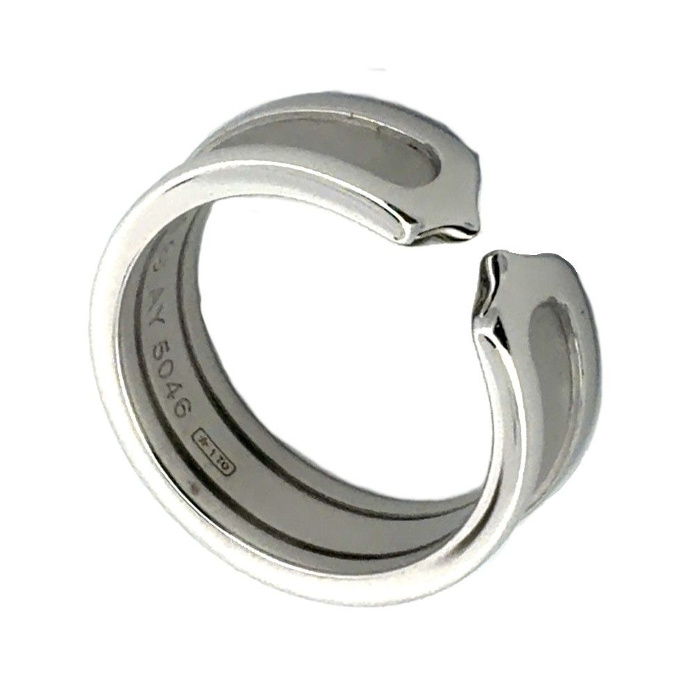 カルティエ(CARTIER)カルティエ C2 スモール リング｜2600070582352｜【公式】新品中古どちらもブランドの通販ならブランドオフ・オンラインストア| BRAND OFF Online Store | カルティエ Cartier リング アブソリュセ 2C C2 K18WG 23号 / #64 【中古】 | リング(指輪)