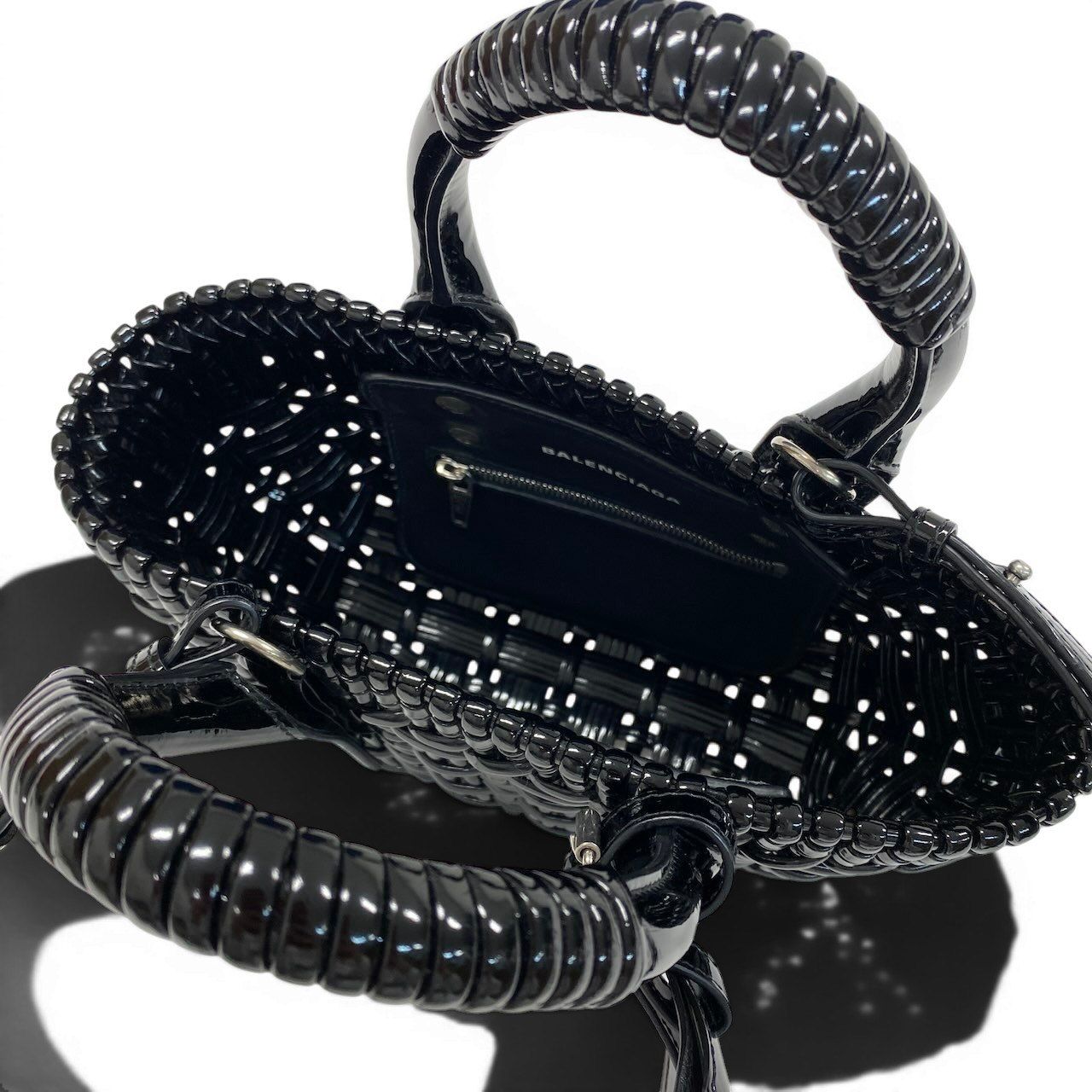 e4 《極美品》 BALENCIAGA バレンシアガ 2WAY ビストロ XXS バスケット 