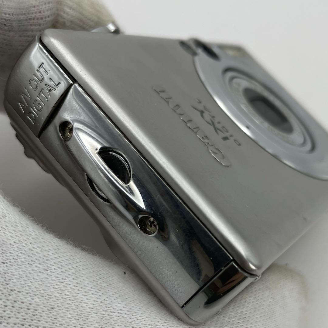 動作OK】Canon IXY DIGITAL 70 シルバー 本体＆バッテリー＆充電器