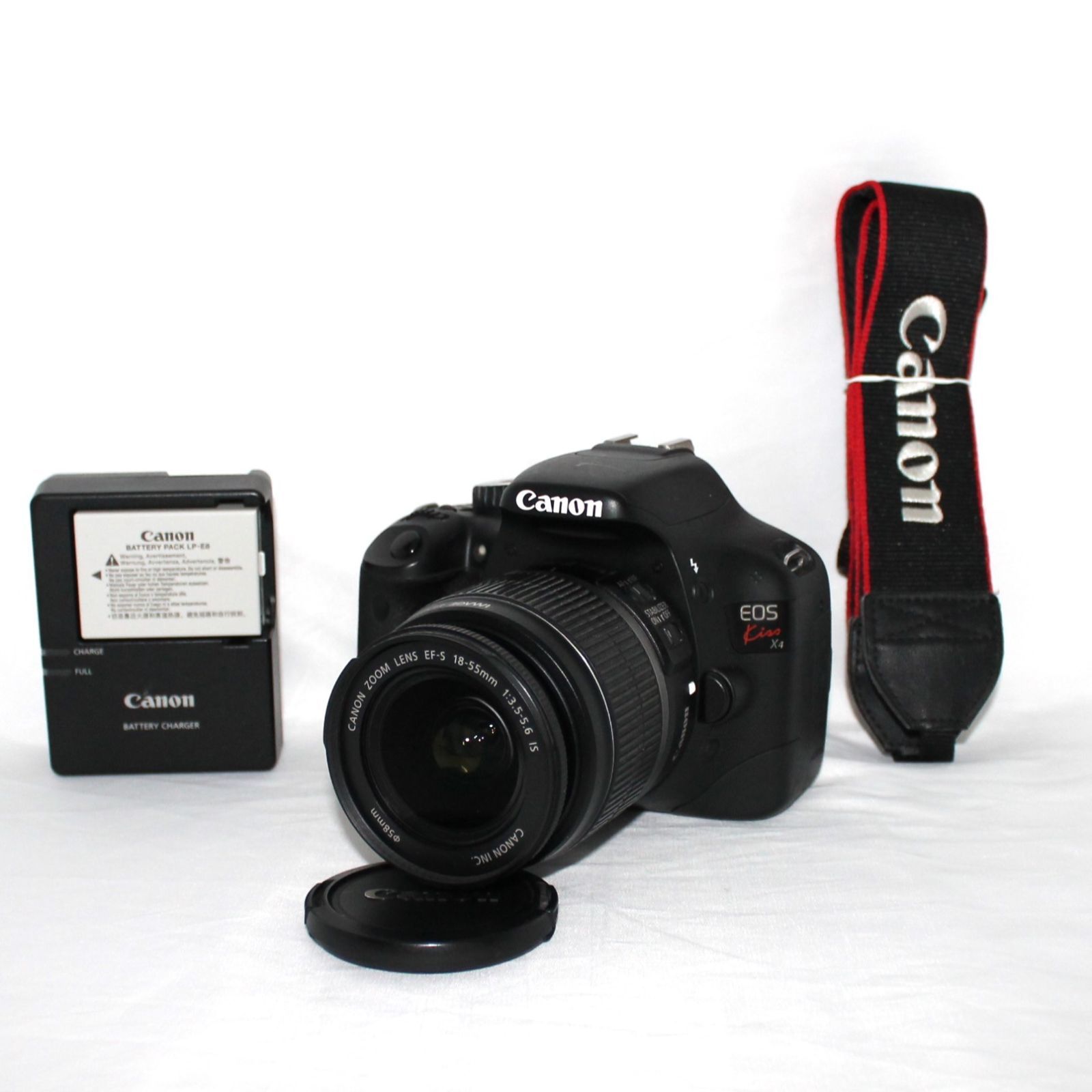 Canon EOS Kiss X4 レンズキット EF-S 18-55mm IS 一眼レフ カメラ 