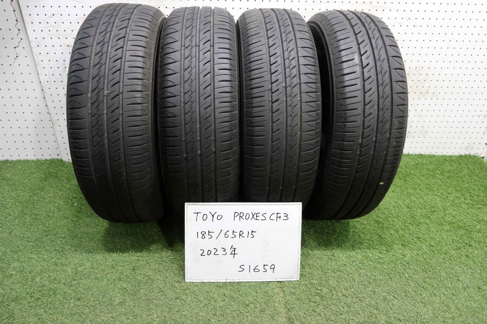 1(S1659)☆2023年製/TOYO PROXES CF3/ 185/65R15☆ノート・デミオ・フリード等に