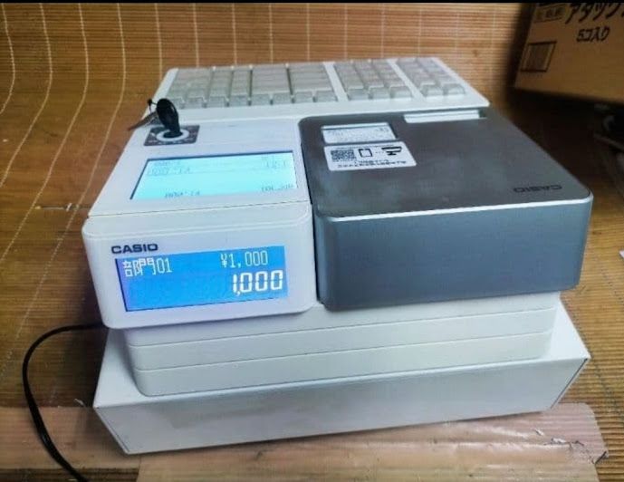 カシオレジスターSR-S4000 054000 CASIOレジスター