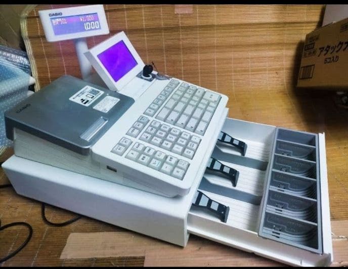 カシオレジスターSR-S4000 054000 CASIOレジスター