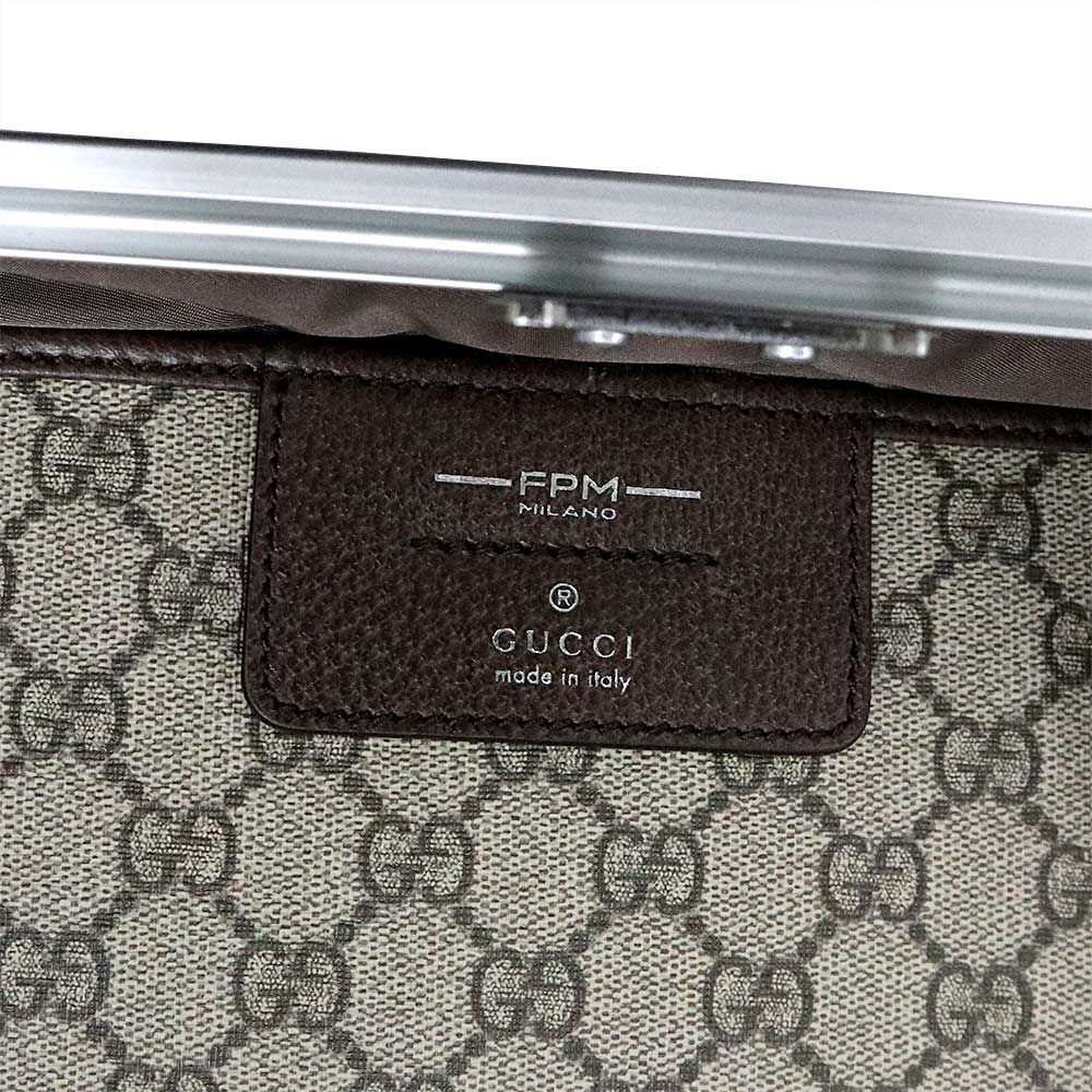 人気モデル・美品☆グッチ☆ナイロンキャンバス ブリーフケース インターロッキング グッチ FPM コラボ 743843 ポーター キャビン トロリー TSAロック
