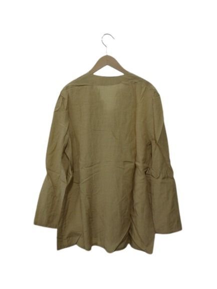 1353 希少✨ トリココムデギャルソン 長袖シャツ ブラウス ベージュ トリココムデギャルソン tricot COMME des GARCONS ボタンシャツ 長袖