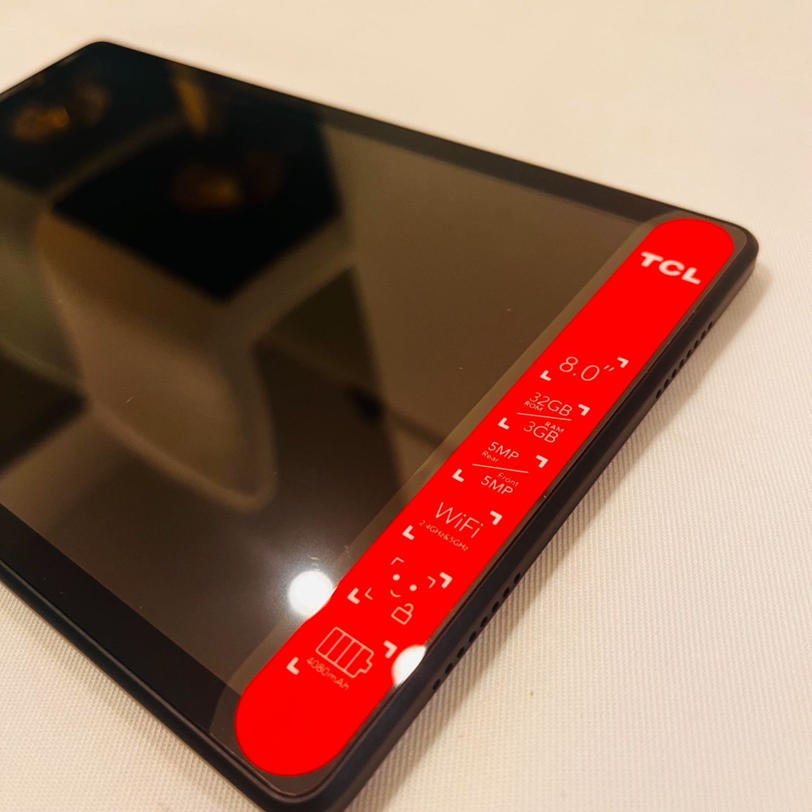 TCL TAB 8 ブラック 中古 目立った傷や汚れなし - メルカリ