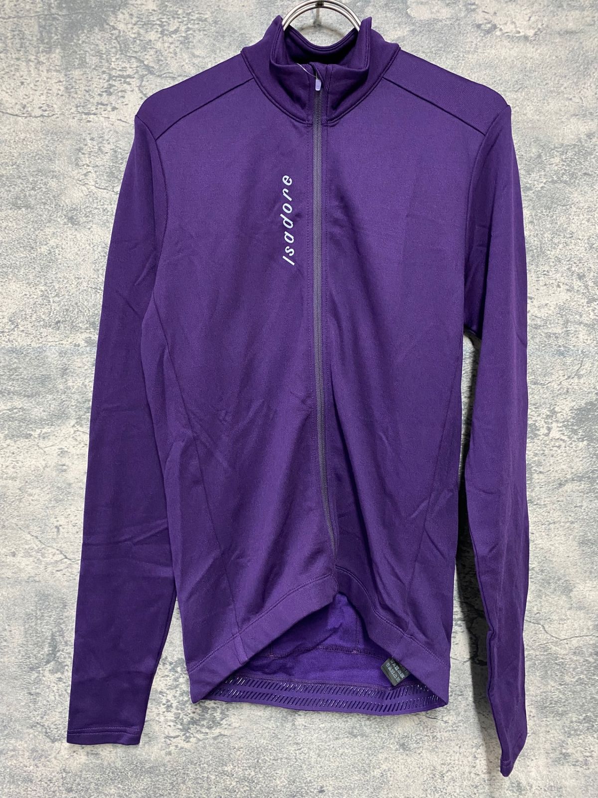 KD388 イザドア Isadore SIGNATURE THERMAL LONG SLEEVE JERSEY 長袖 サイクルジャージ 紫 M