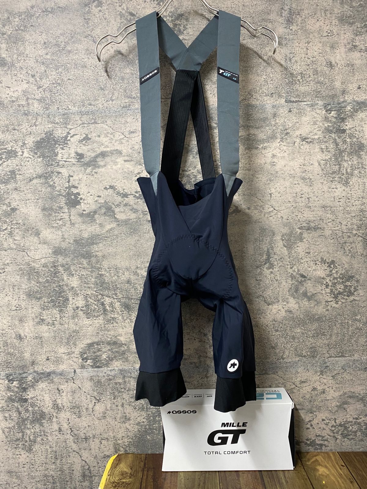 KD386 アソス assos Mille GT Bib Shorts C2 ビブショーツ 黒 S