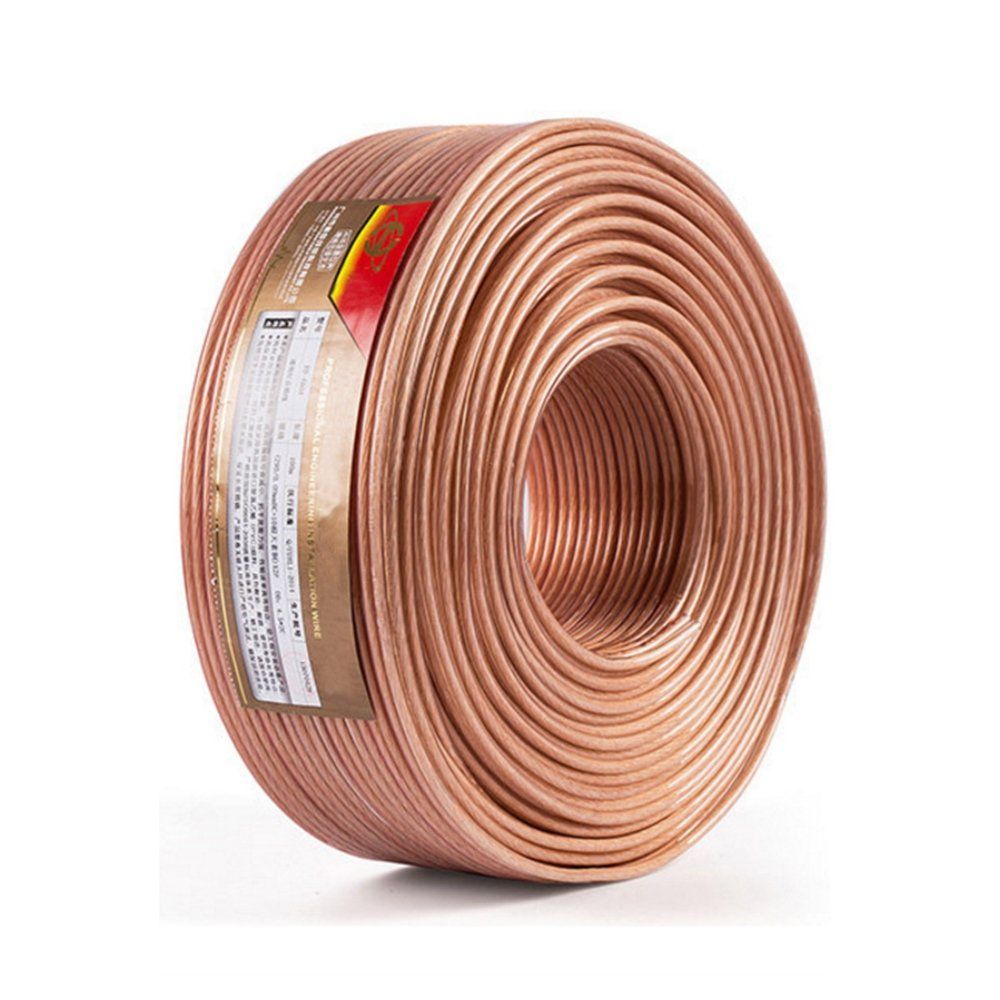 【新着商品】オーディオケーブル 高純度OFC スピーカーコード (20m スピーカーケーブル 2.55mm2)