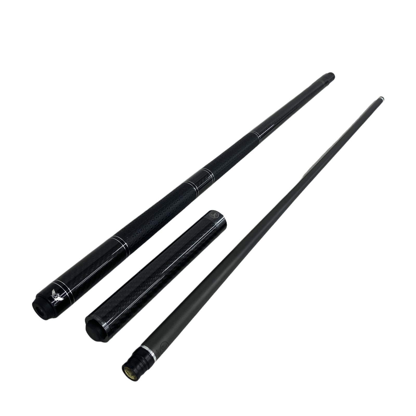 luxury cues PERSEUS JK-cue set JK-3k-001 12.50mm カーボンシャフト ビリヤード キュー 中古 美品 K11162497