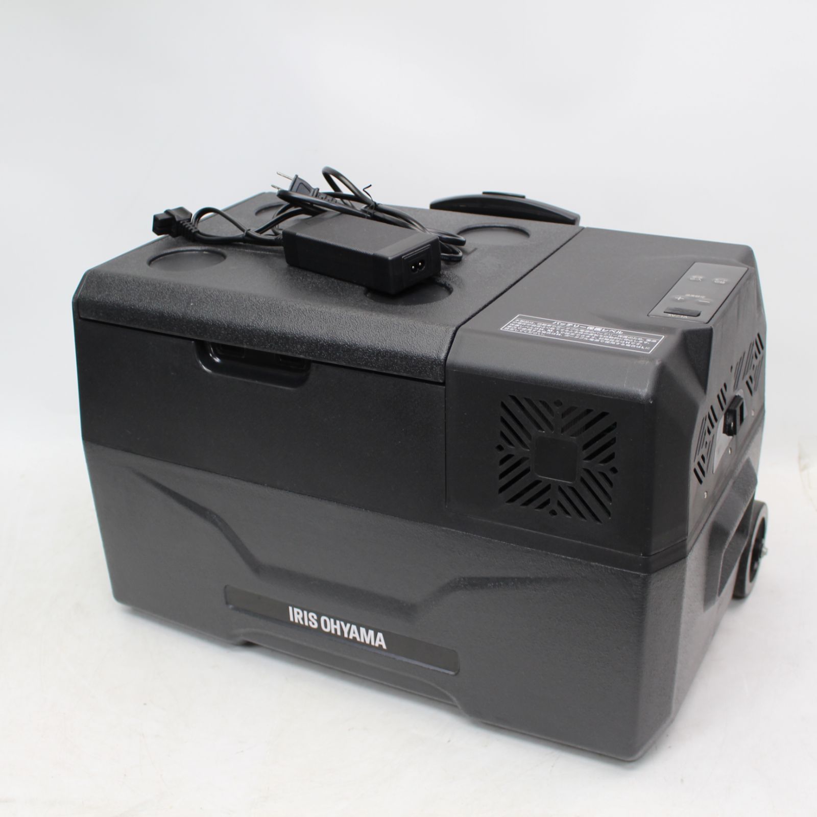 278)アイリスオーヤマ 30L ポータブル冷蔵冷凍庫 IPD-3A-B ブラック 2022年製