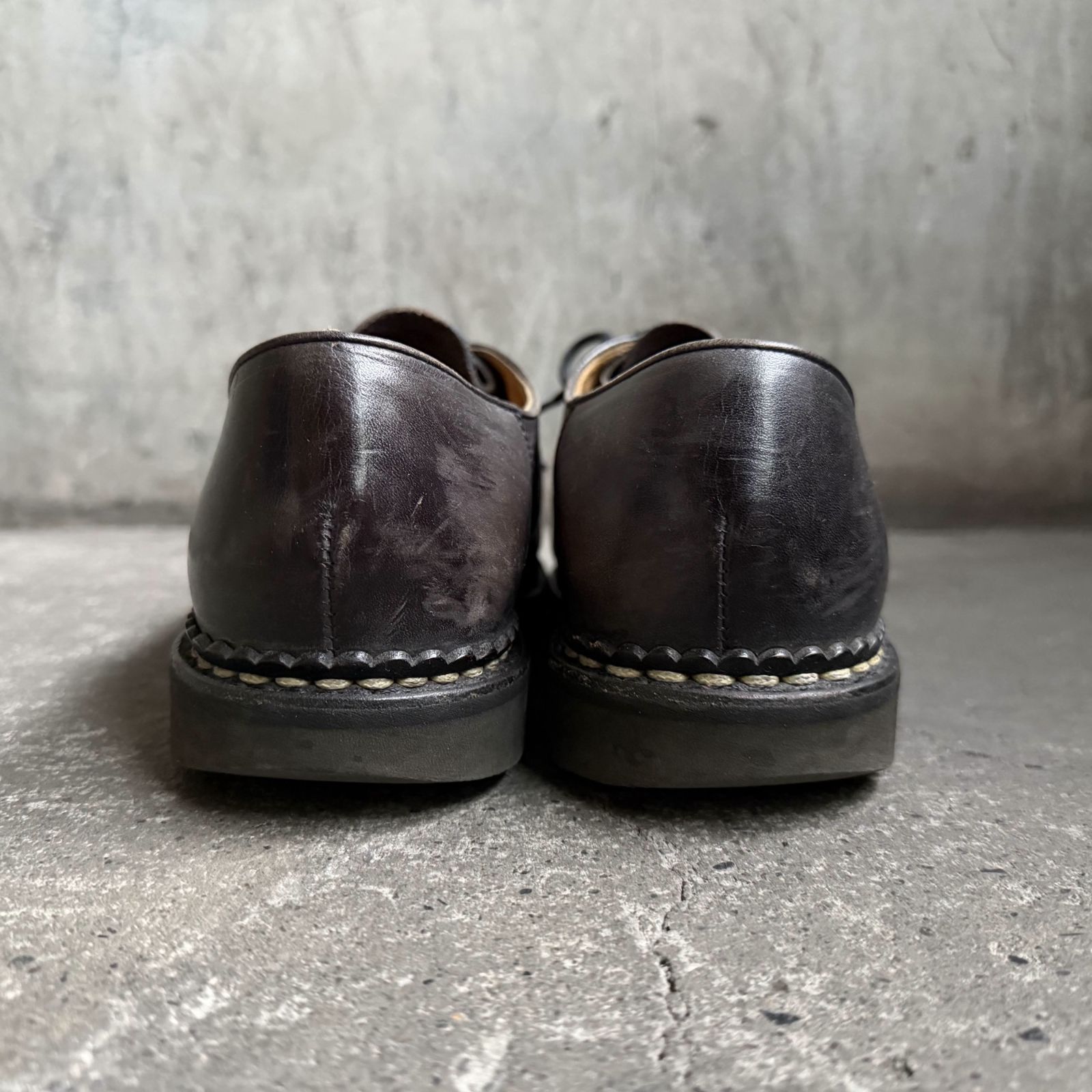 【送料無料】Paraboot Michael チロリアン　ネイビー　27㎝ チロリアンシューズ ネイビー ミカエル パラブーツ Paraboot