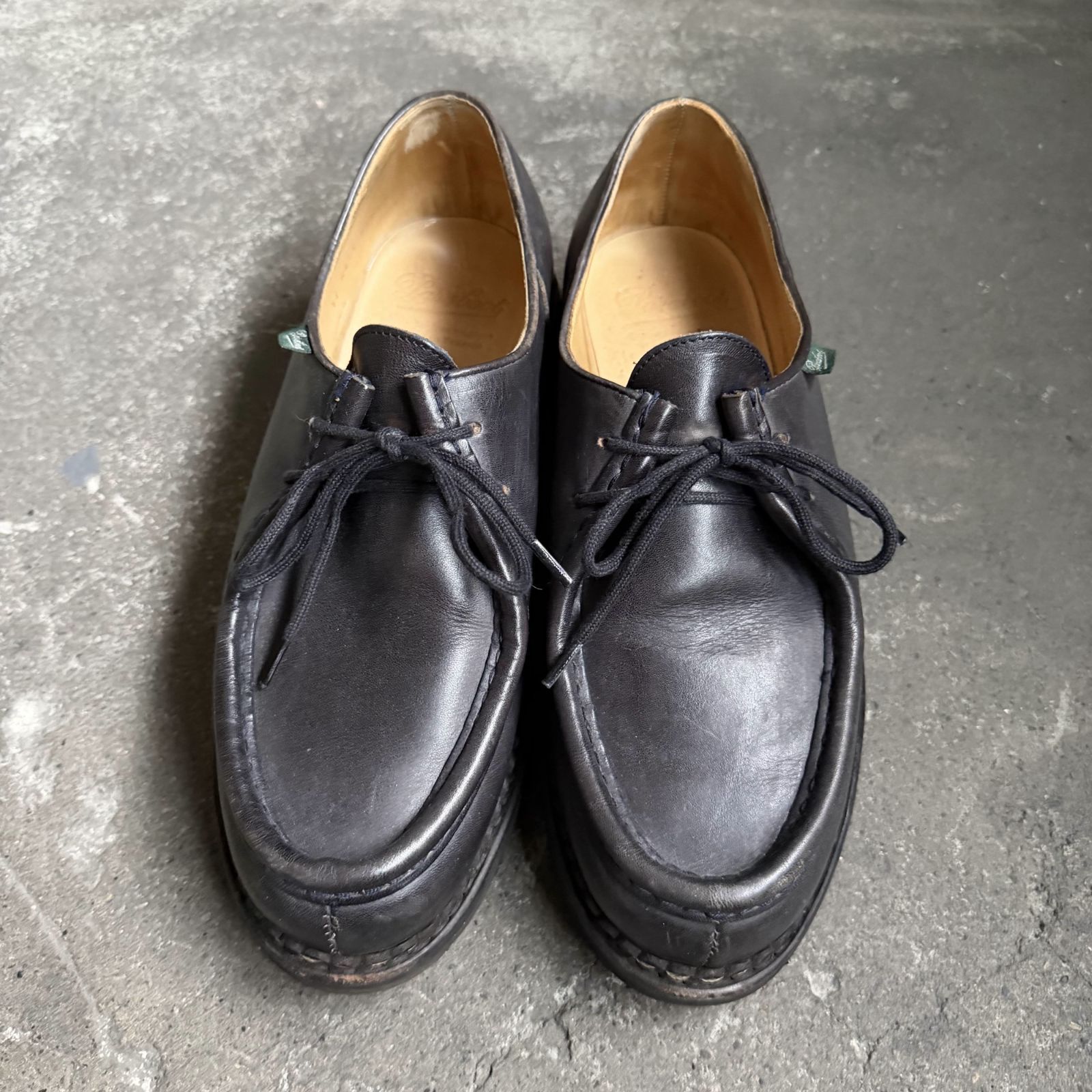 【送料無料】Paraboot Michael チロリアン　ネイビー　27㎝ チロリアンシューズ ネイビー ミカエル パラブーツ Paraboot