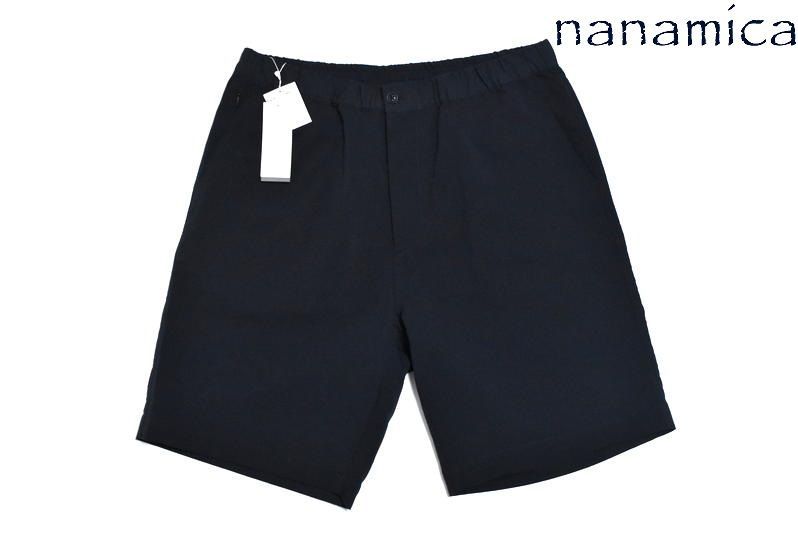 新品 M相当 ナナミカ アルファドライイージーショートパンツ 黒 定価2万2000円】新品 nanamica アルファドライ イージーショーツ 36