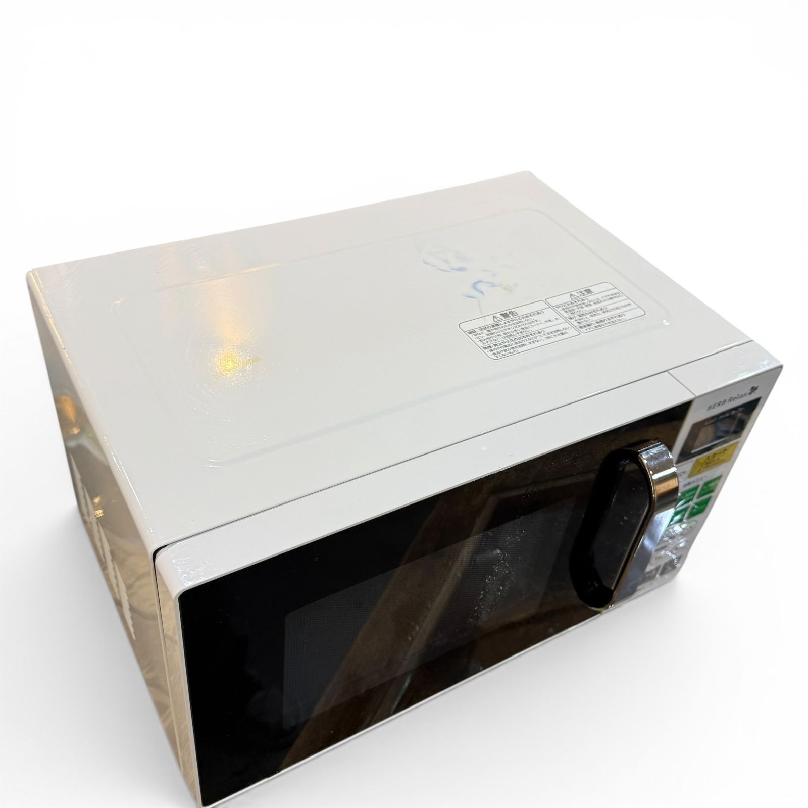 ヤマダ オーブンレンジ YMW-W16D1 中古品 2017年製 HerbRelax オーブンレンジ ヤマダ電機 2017年製 YMW-W16D1 ホワイト