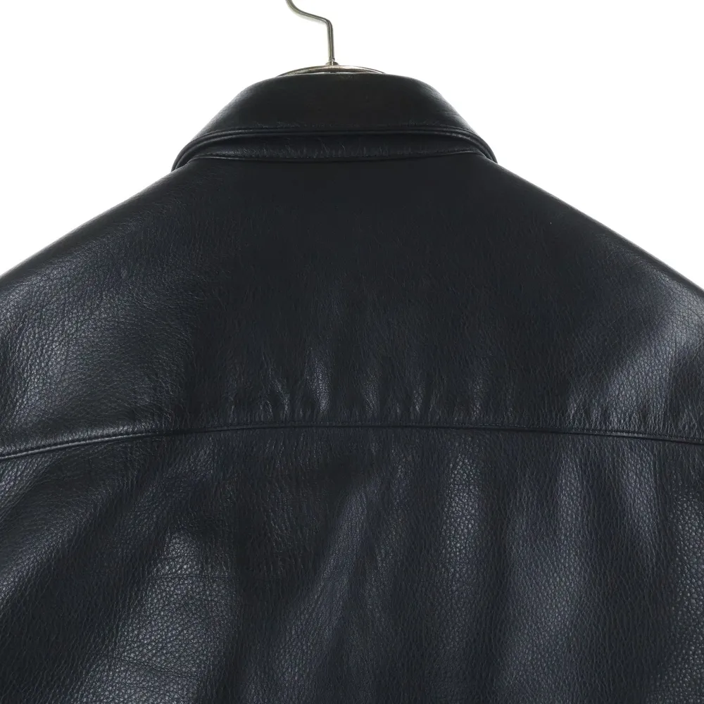 CHROME HEARTS 正規品 レザージャケット クロスボールボタン 本革 CHROME HEARTS（クロムハーツ） CROSS BALL クロスボールボタン レザー