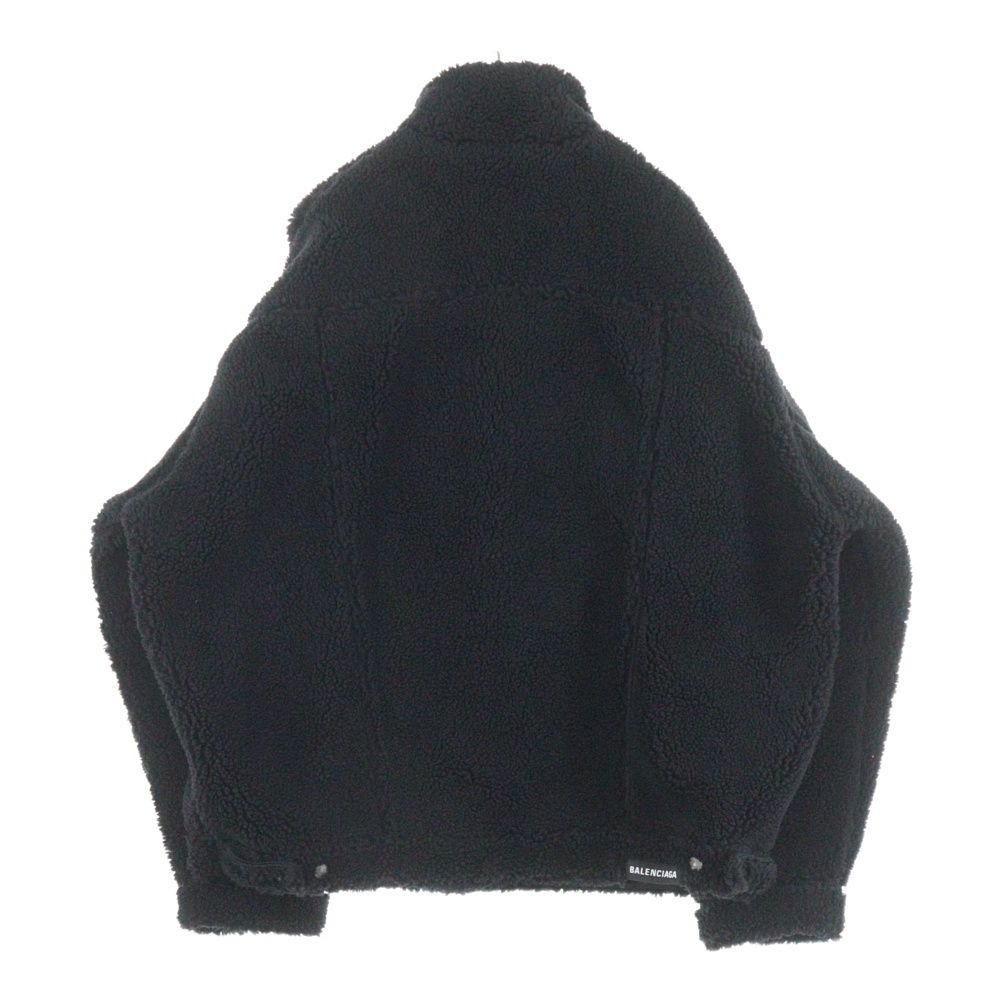 BALENCIAGA (バレンシアガ) オーバーサイズフリースジャケット ボア 