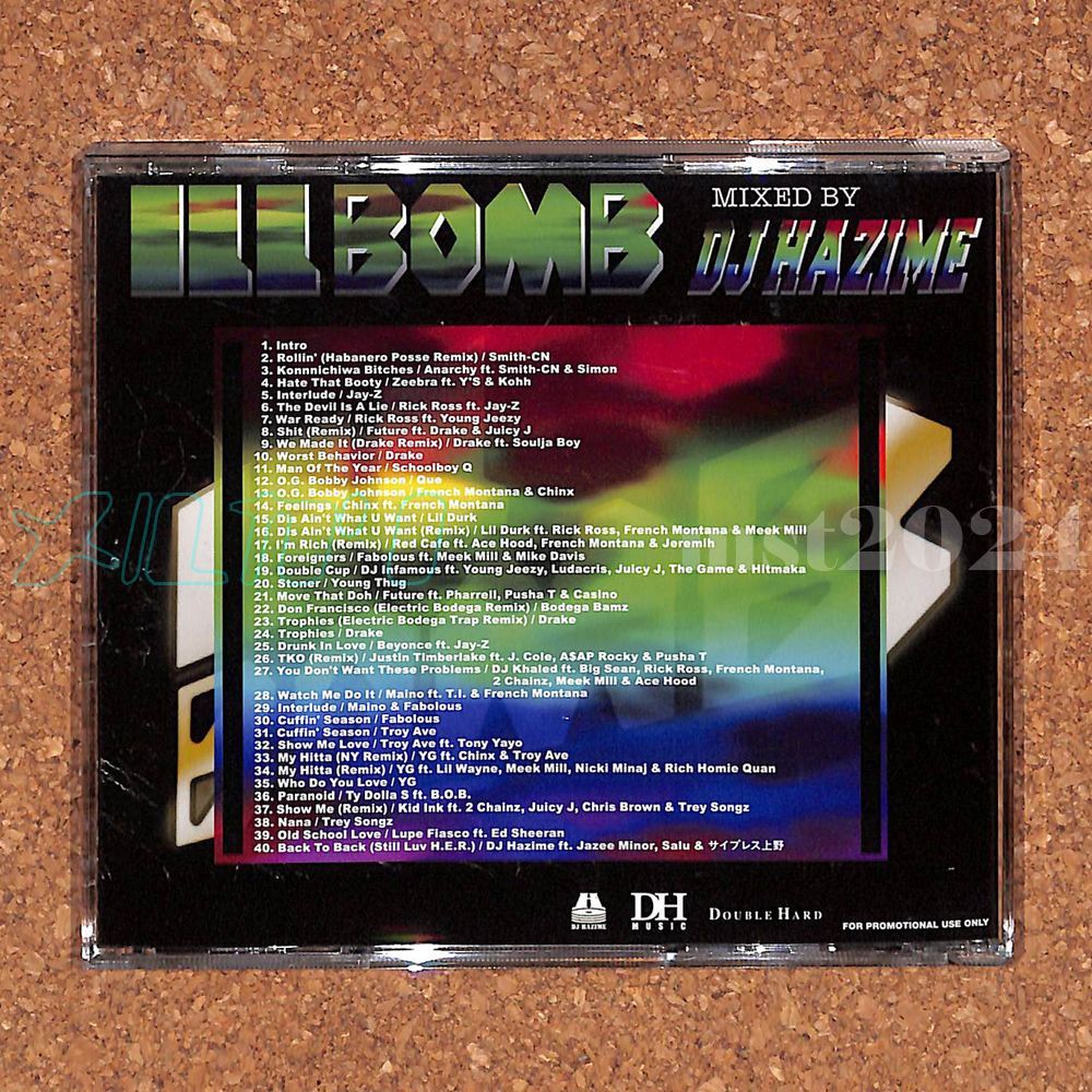 MIXCD】DJ HAZIME /ILL BOMB VOL.15 [2026/05] - メルカリ