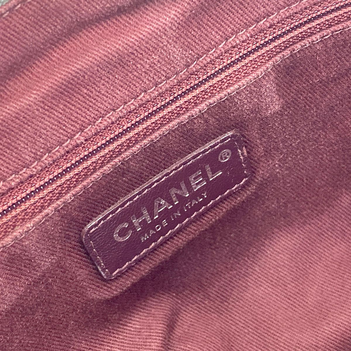 【中古】 CHANEL シャネル A57536 ドーヴィル 巾着チェーン ショルダーバッグ 26番台 ハンドバッグ ツイード/レザー ピンクレディース 23042995 SA CHANEL - 【中古】 CHANEL シャネル A57536 ドーヴィル 巾着チェーン