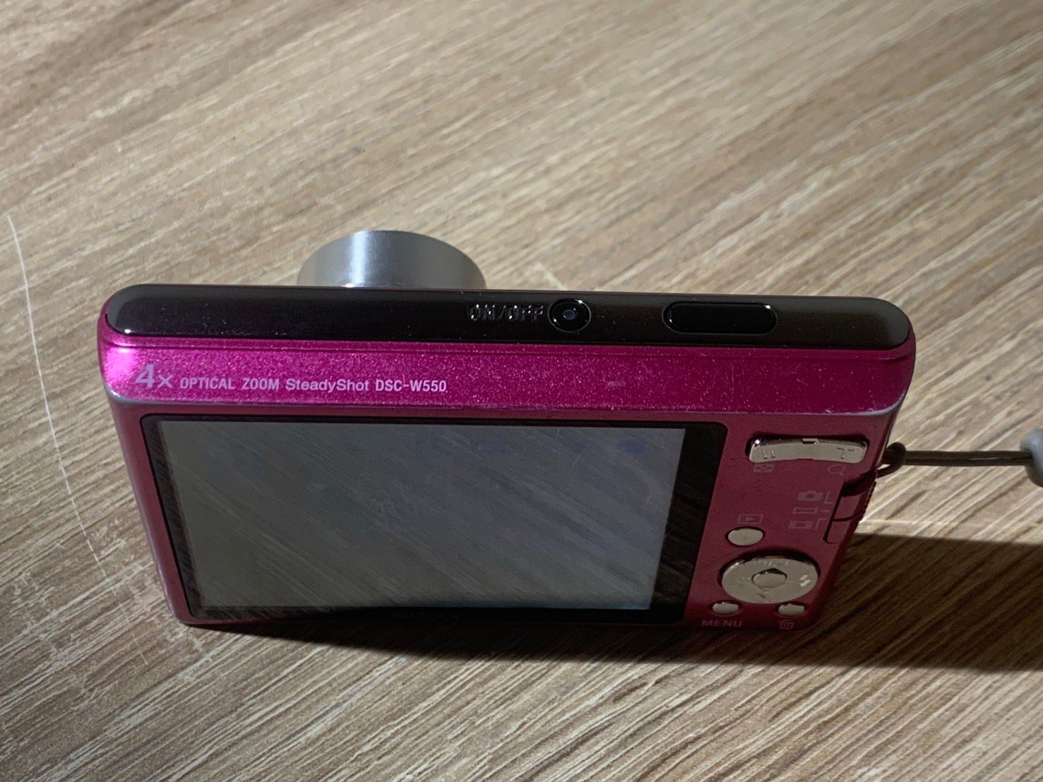 0267 Sony ソニー Cyber-shot DSC-W550 ピンク デジカメ 動作確認済み 