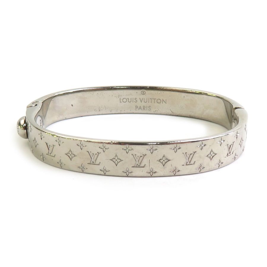 ルイ ヴィトン LOUIS VUITTON ブレスレット カフ ナノグラム M00253