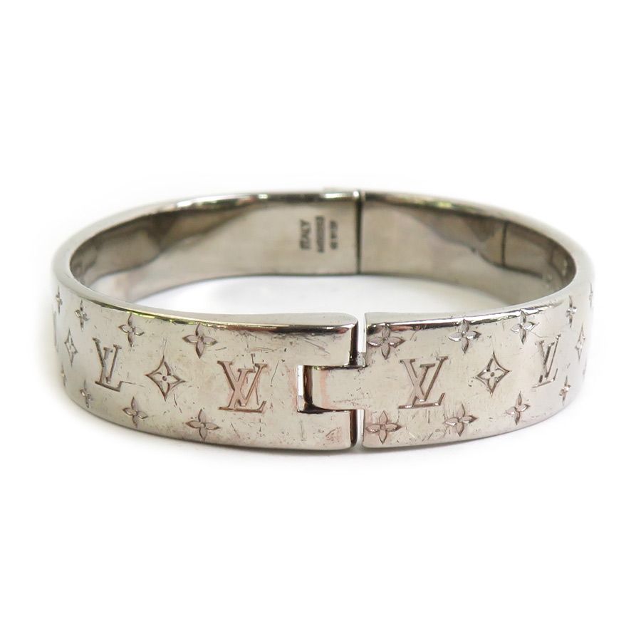 ルイ ヴィトン LOUIS VUITTON ブレスレット カフ ナノグラム M00253