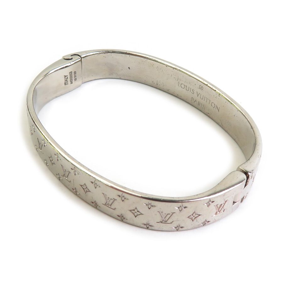 ルイ ヴィトン LOUIS VUITTON ブレスレット カフ ナノグラム M00253 ルイ ヴィトン LOUIS VUITTON ブレスレット カフ ナノグラム M00253