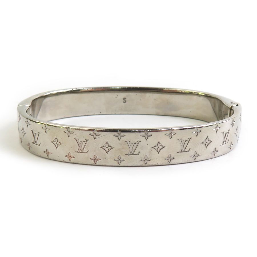 ルイ ヴィトン LOUIS VUITTON ブレスレット カフ ナノグラム M00253