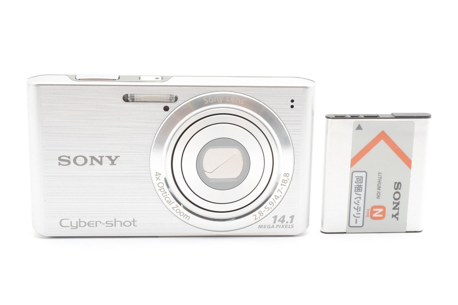 SONY Cyber-shot DSC-W610 シルバー 14.1MP Silver Sony Cyber Shot