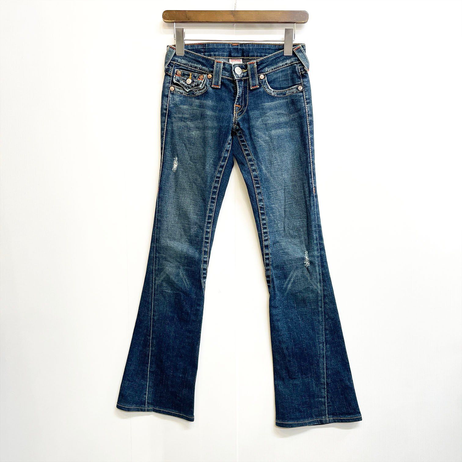 TRUE RELIGION　トゥルーレリジョン　デニム　ダメージ　ブーツカット True Religion ブーツカットデニム トゥルーレリジョン JOEY TRUE