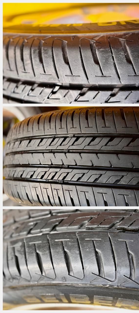 AT-672] 4本 5穴 TOYOTAトヨタ アルミホイール 17X7J ET50 ダンロップ
