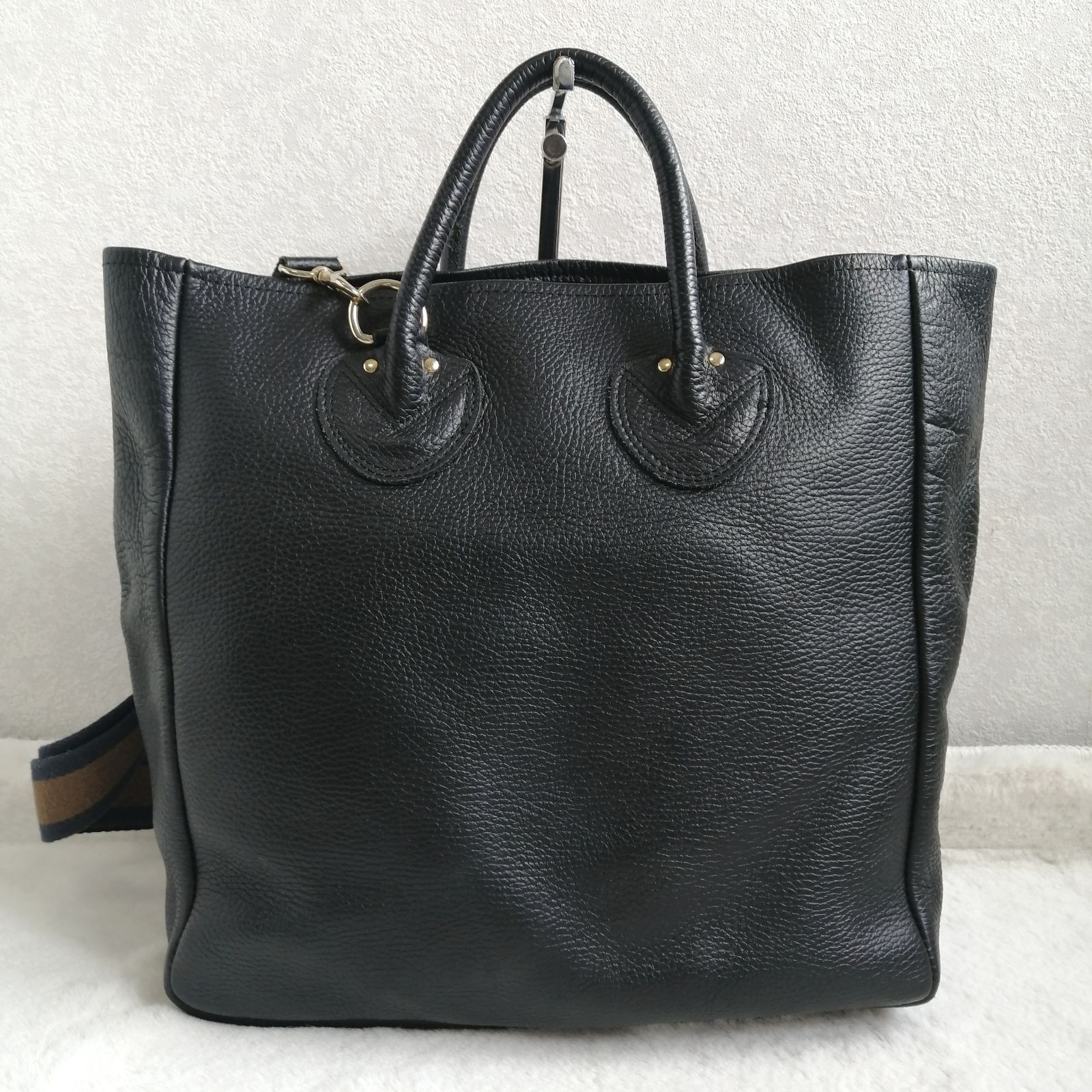 ヤングアンドオルセン トートバッグ ショルダーバッグ 2way ブラック 