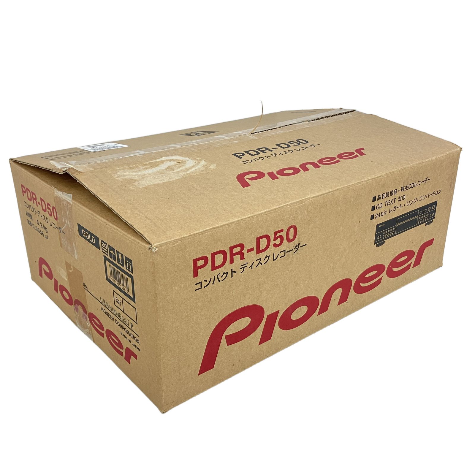 Pioneer PDR-D50 CDプレーヤー 音響機材 オーディオ パイオニア 中古 K11142950