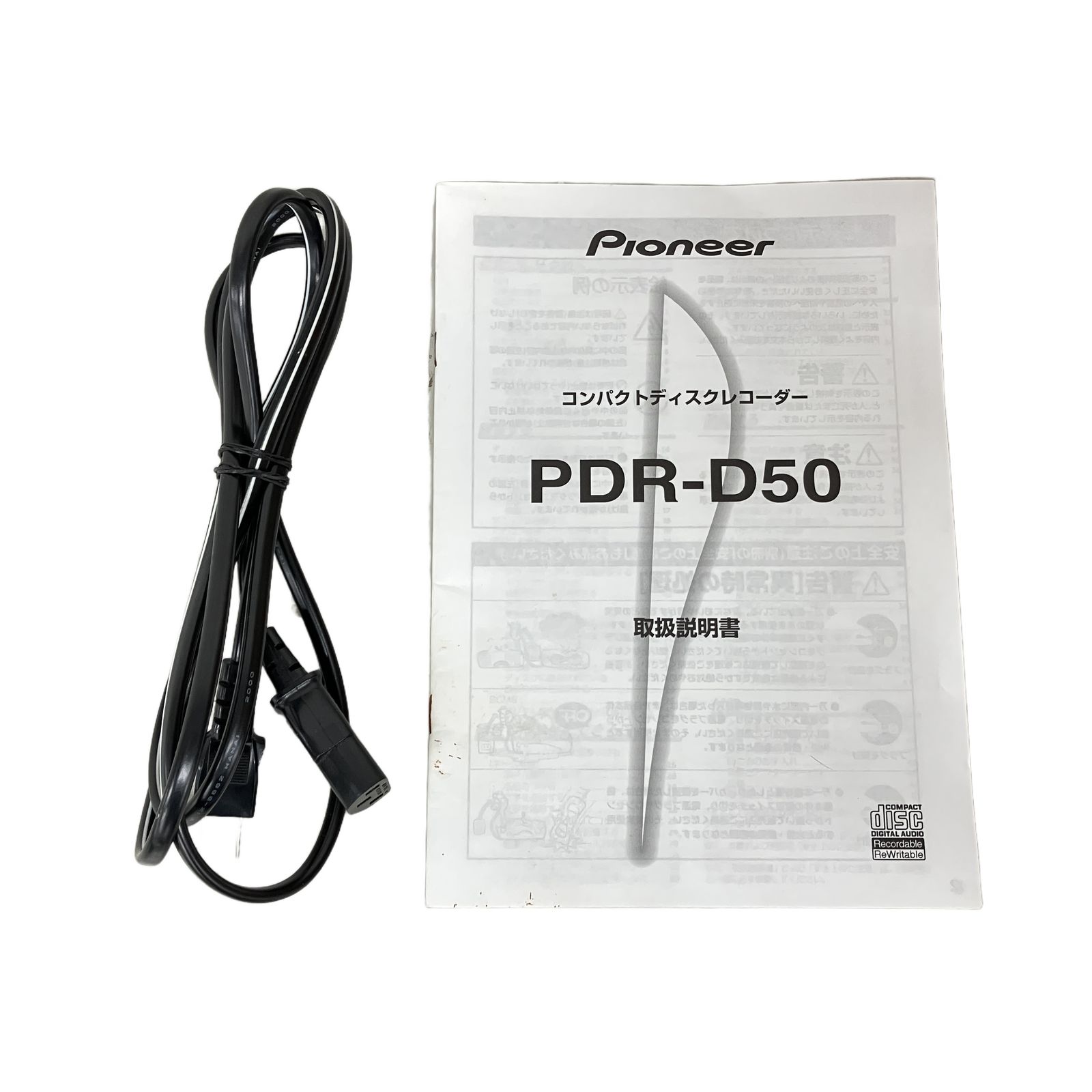 Pioneer PDR-D50 CDプレーヤー 音響機材 オーディオ パイオニア 中古 K11142950