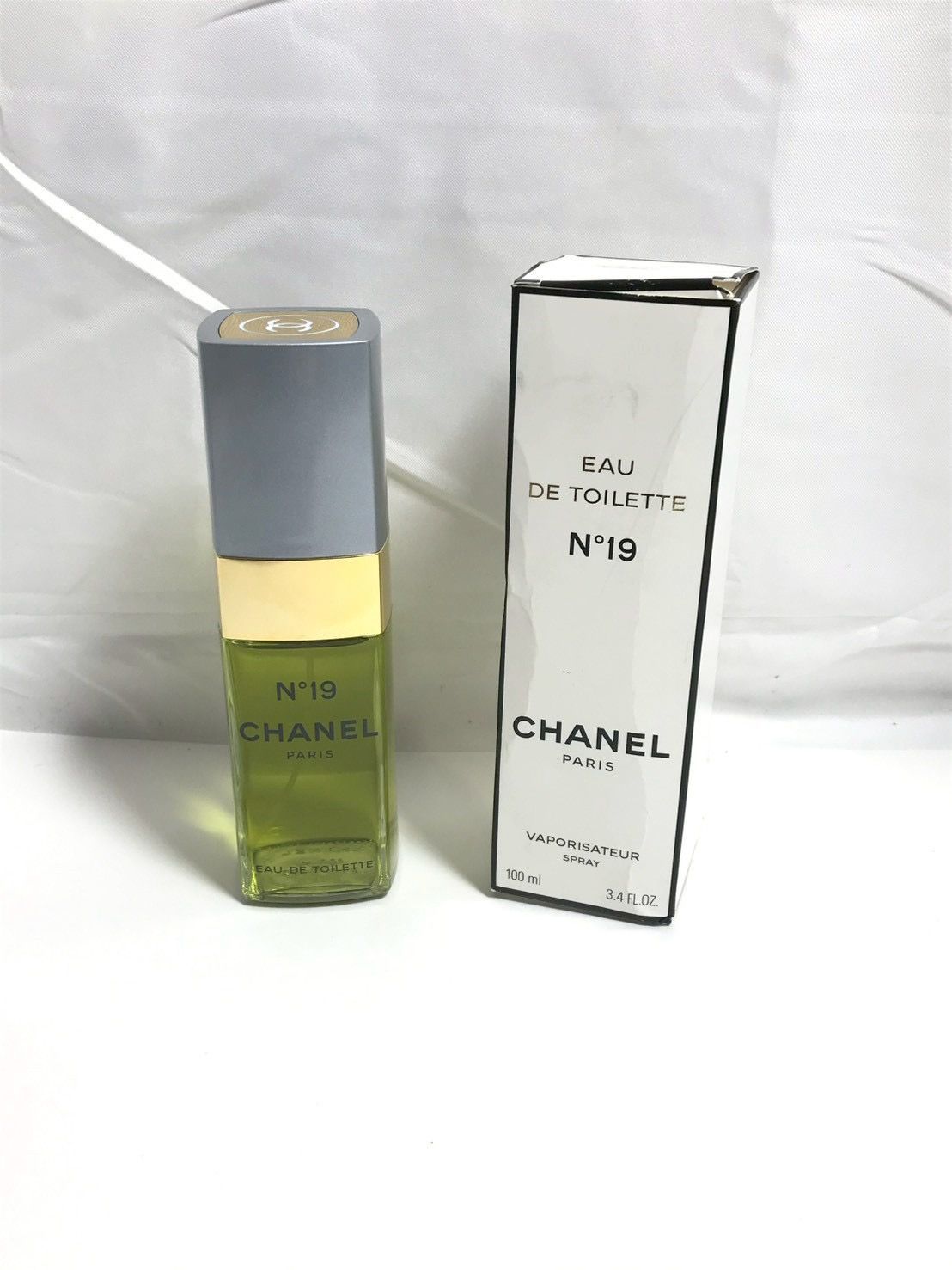 シャネル香水 シャネル CHANEL N°19 Eau de Toilette perfume box 美品 S N04273 M