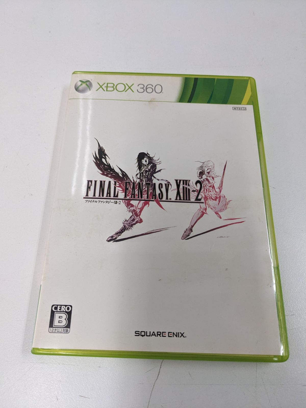 Xbox360ソフト FINAL FANTASY.XⅢ-2 ファイナルファンタジー XⅢ-2 箱