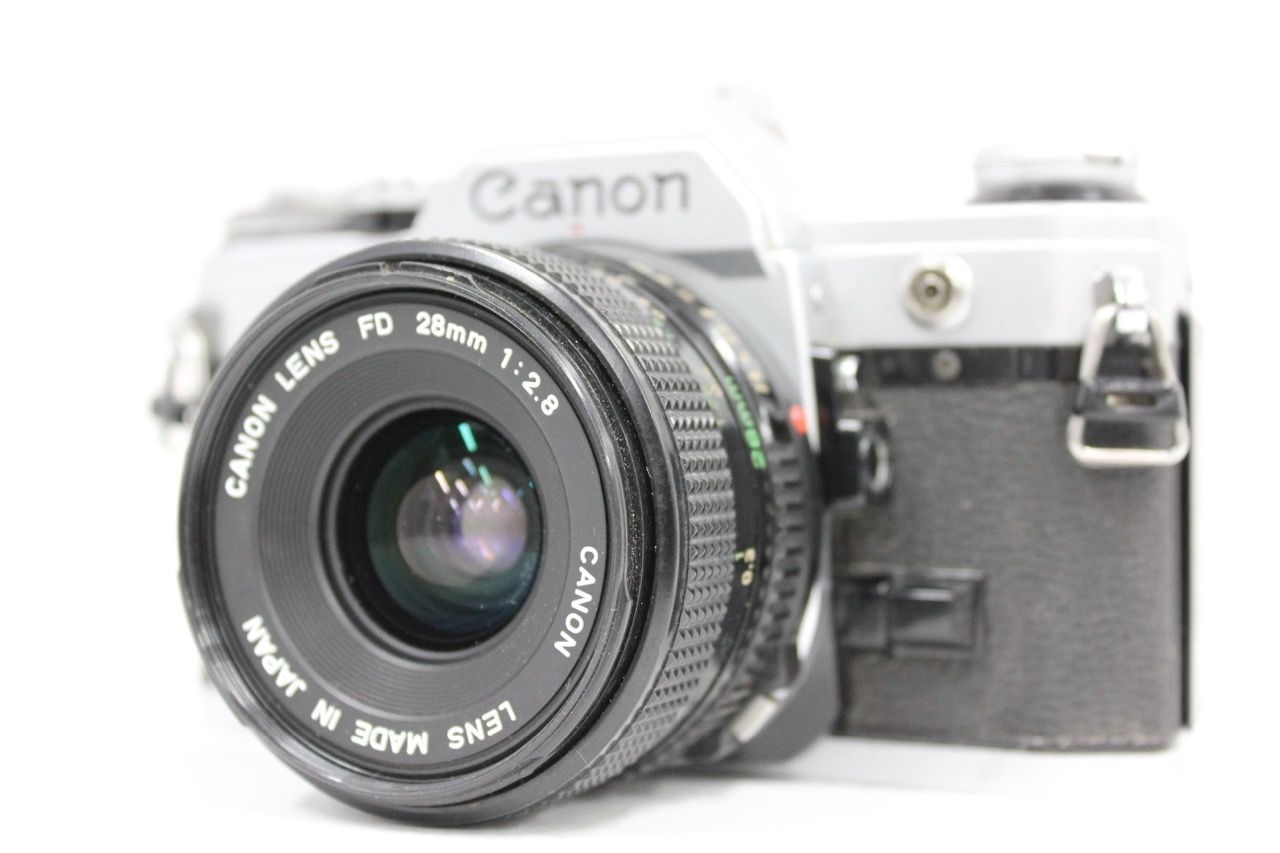 返品保証】 キャノン Canon AE-1 New FD 28mm F2.8 ボディレンズセット