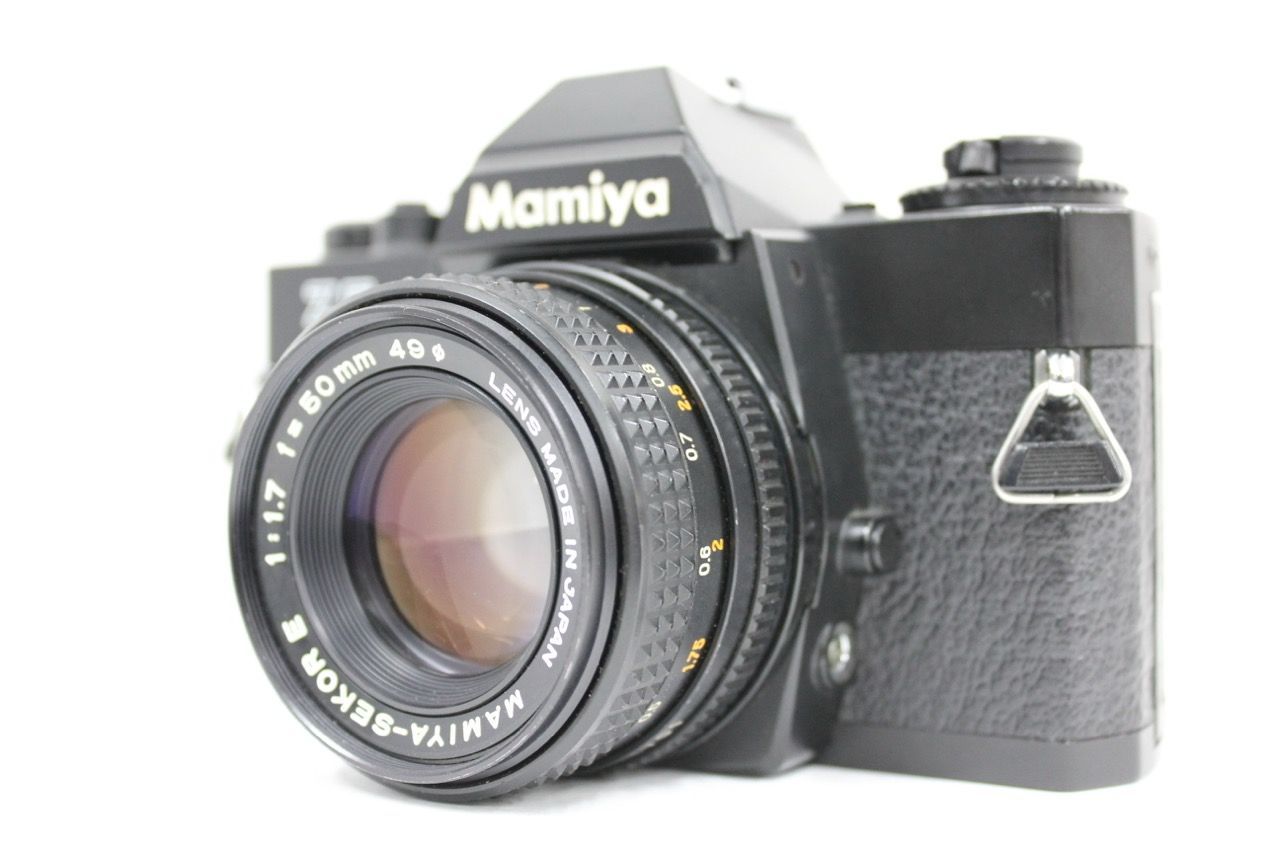 【返品保証】 マミヤ Mamiya ZE QUARTZ ブラック MAMIYA-SEKOR E 50mm F1.7 ボディレンズセット e8991