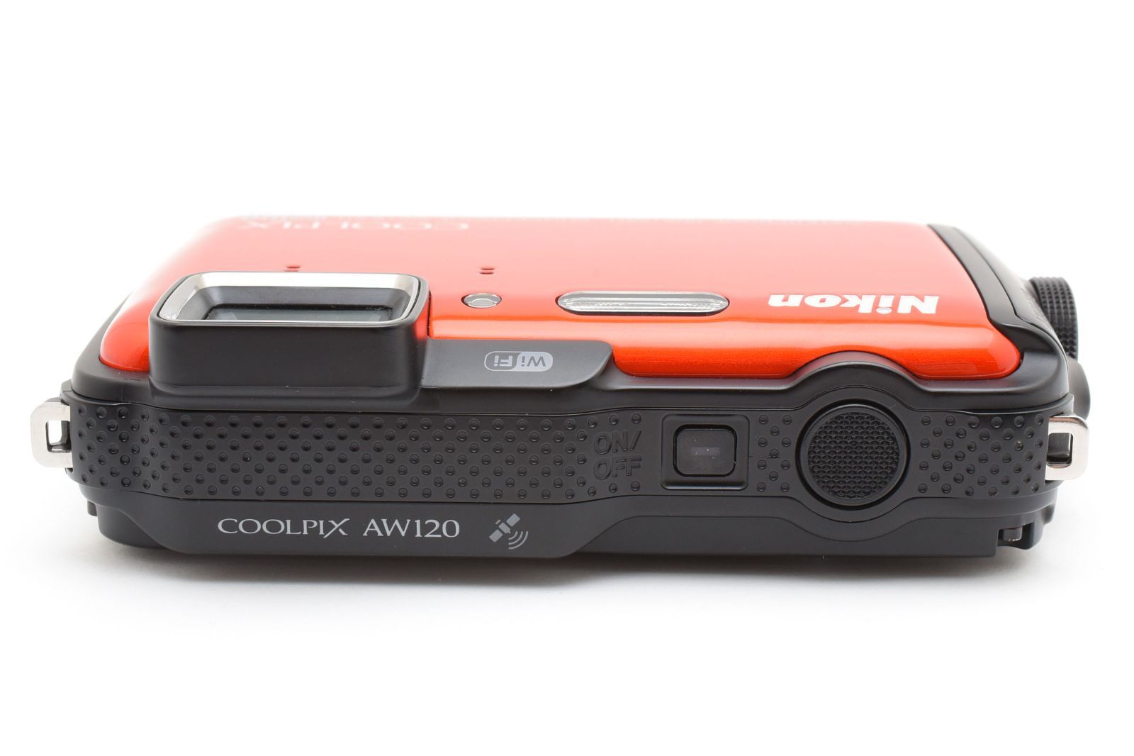 ☆極上品☆ ニコン Nikon COOLPIX AW120 オレンジ 防水18m・Wi-Fi搭載