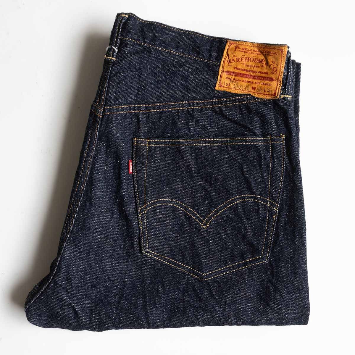 濃紺/美品】 WAREHOUSE 【LOT 1001XX 1000XX デニムパンツ】38×32